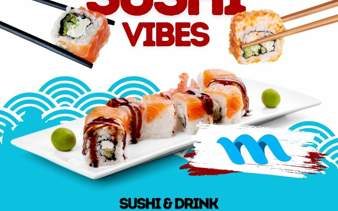 Sushi Vibes al Mirage The Beach di Albissola Marina